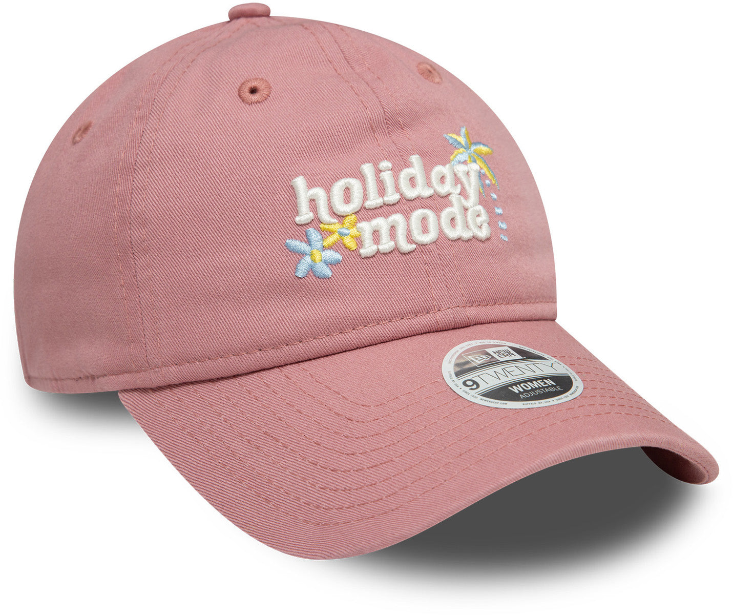 Women's New Era 9Twenty Holiday Mode Dusty Pink Baseball Cap - Perfect for Christmas Gifts, Festive Outfits & Casual Wear