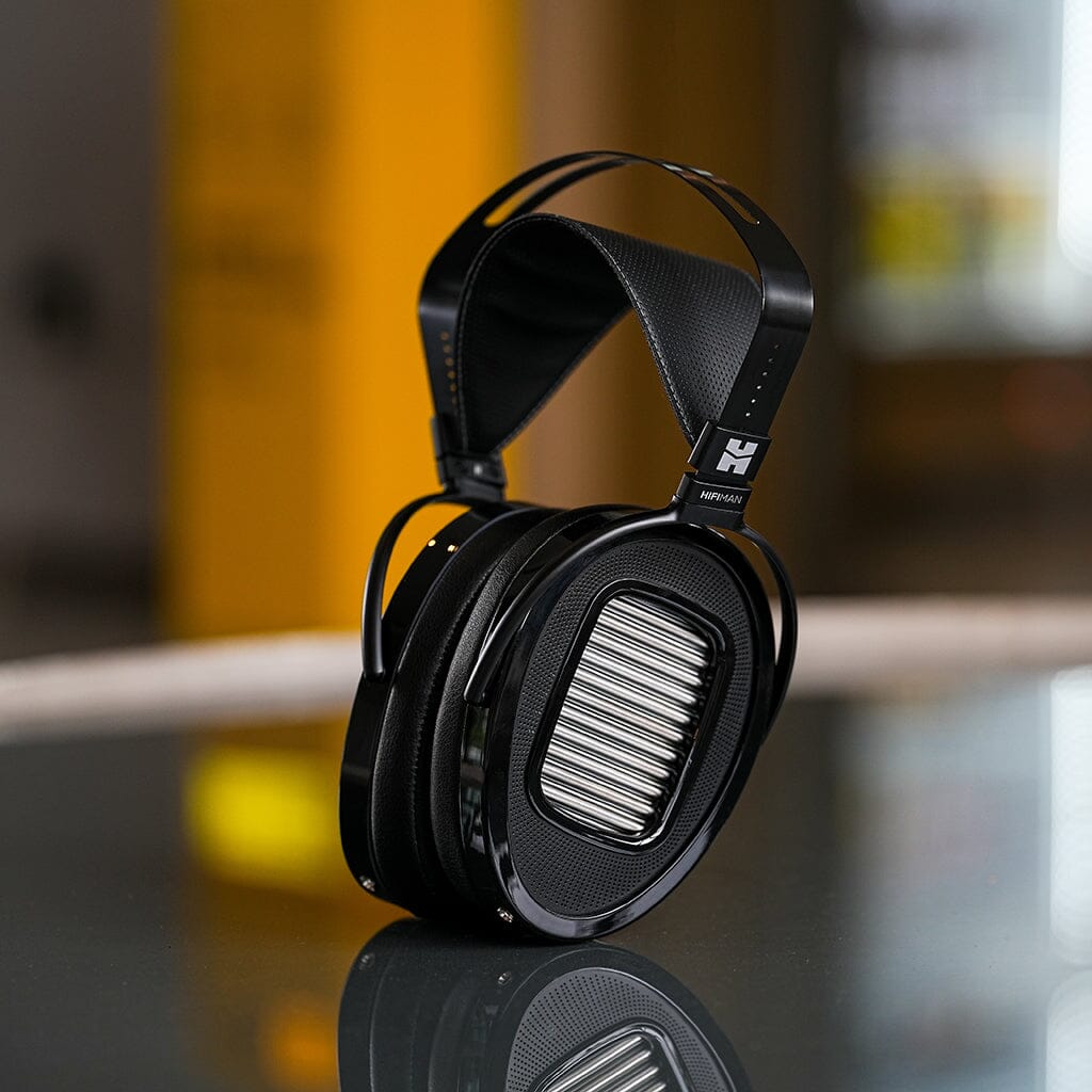Hifiman Arya Unveiled Open-Back Planar Magnetic Headphones - Premium Audiophile Headphones for Home Listening & Studio Monitoring