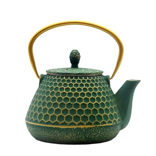 Dark Green Hexagon Pattern, 1000ml/34oz