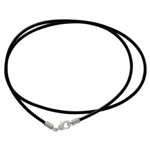 Got All Your Marbles Black Leather Cord Necklace - Stylish Unisex Jewelry for Men & Women | Perfect for Casual Wear, Date Nights and Gift Giving