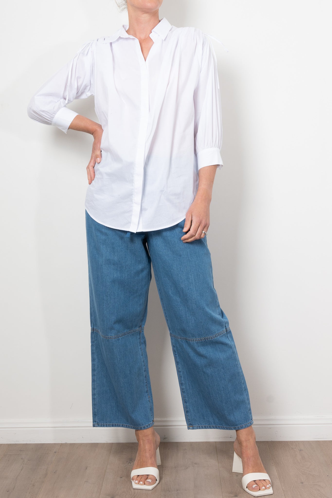 M.A. Dainty Slider Shirt - Women's Stylish Button Down Blouse for Work & Casual Wear | Perfect for Office, Date Night & Everyday Outfits
