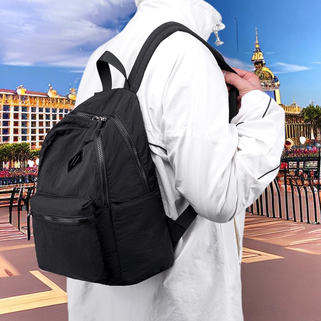Mini Backpack for Women & Girls - Lightweight Cute Small Backpack Purse, Fashionable Bookbag Daypack for Travel, Shopping, Theme Park & School Use