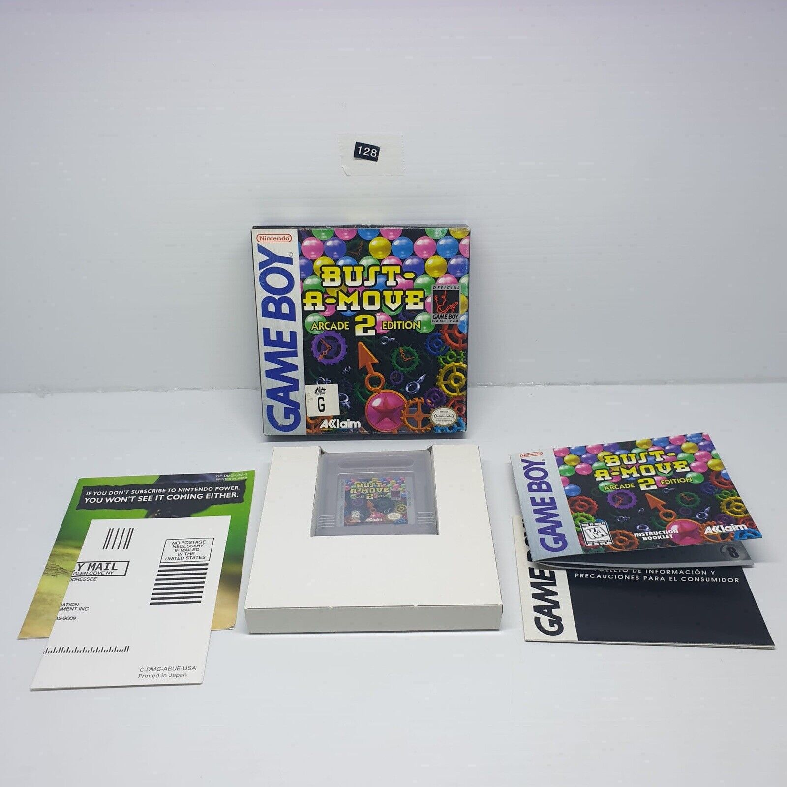Bust A Move Arcade 2 Edition - Complete Boxed Nintendo Gameboy Game - Retro Gaming Collection & Gift for Gamers