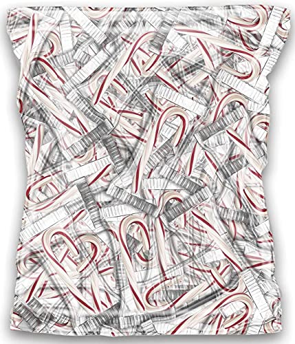 Bulk Christmas Mini Candy Canes - 1 Pound Individually Wrapped Holiday Treats for Stocking Stuffers, Party Favors & Gift Bags