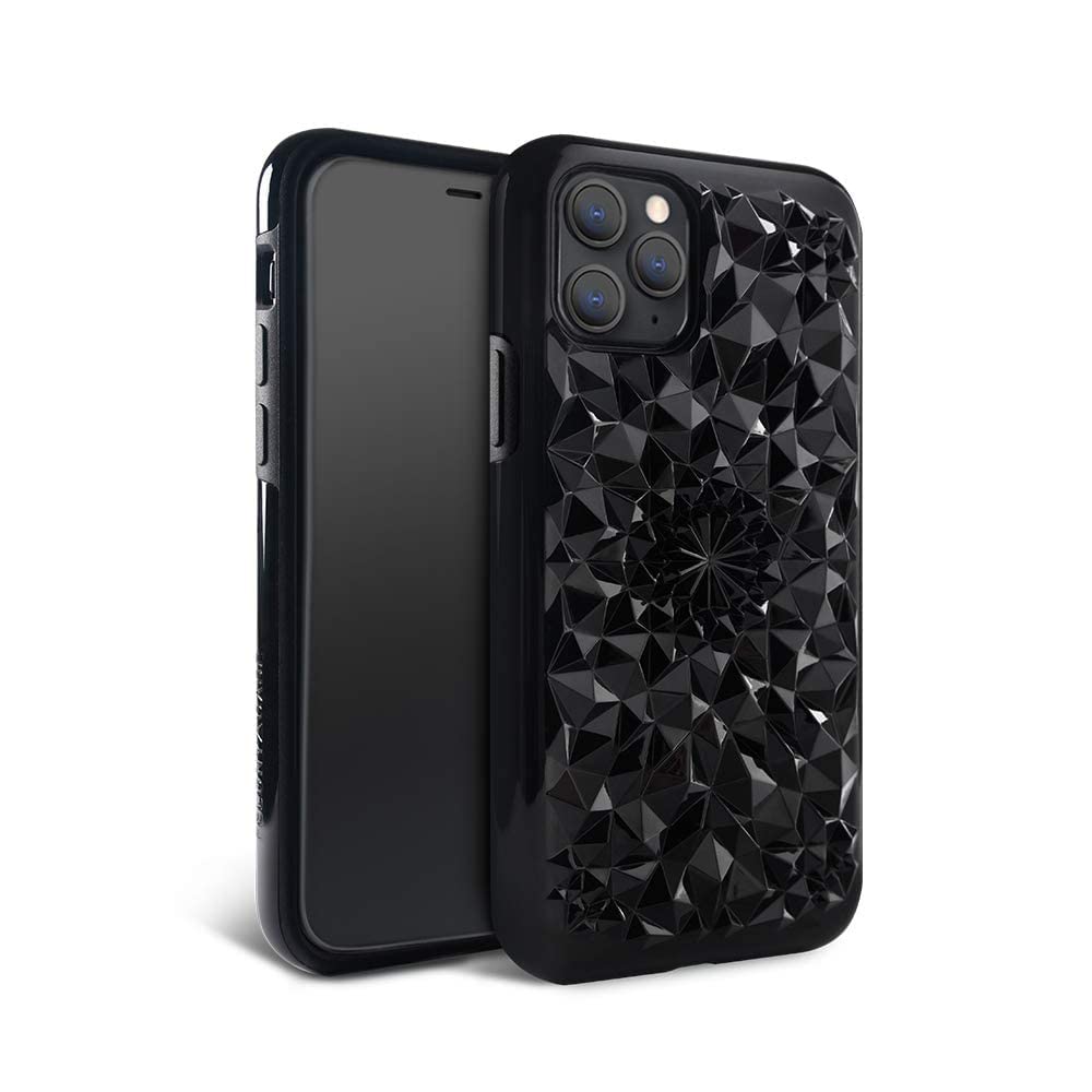 FELONY CASE for iPhone 13 Pro Max - Gloss Black Kaleidoscope Protective Phone Cover - Anti-Scratch, Shockproof & Durable Case for Apple iPhone 13 Pro Max - Perfect for Daily Use, Travel & Outdoor Activities