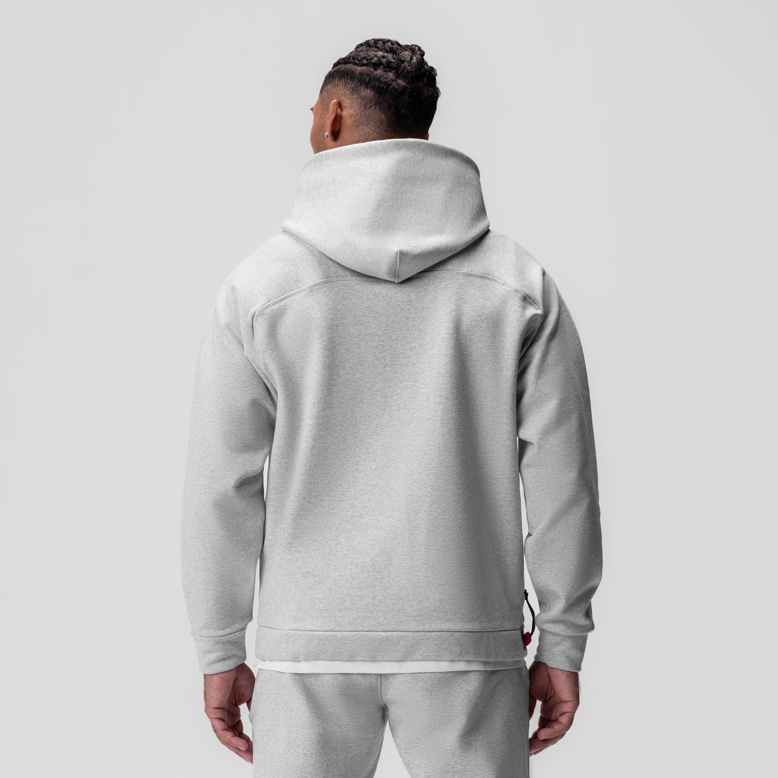 ASRV Tech Terry Weather-Ready Training Hoodie for Men - Lightweight, Moisture-Wicking Workout Jacket for Running, Gym & Outdoor Activities