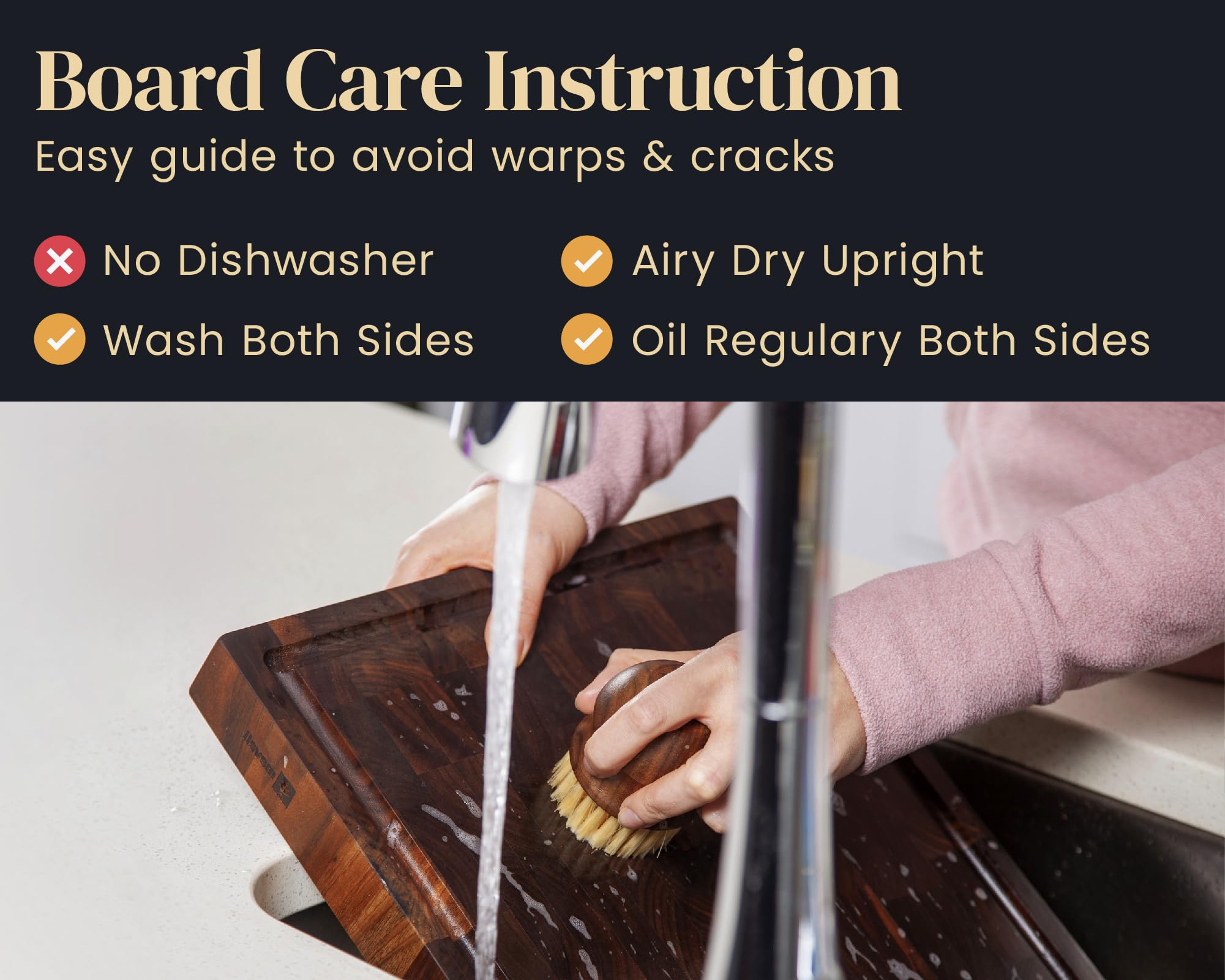 Premium Walnut Wood Cutting Board - Reversible Chopping Board with Juice Grooves - 18x12x1.5 Inch - Handcrafted in Canada - Perfect for Kitchen Prep, Meat Cutting & Charcuterie Serving