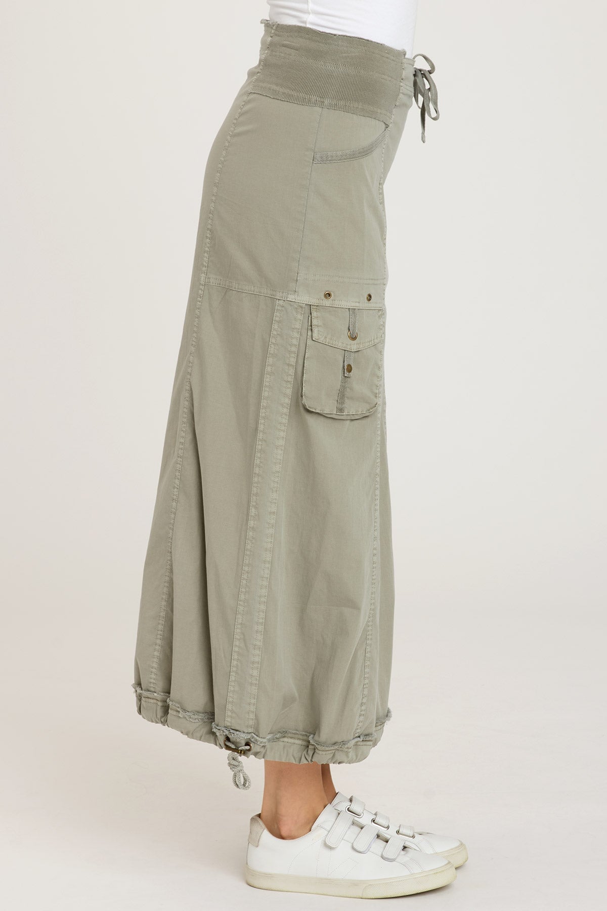 Corintha Bubble Skirt for Women - Flowy A-Line Midi Skirt with Elastic Waist | Perfect for Casual Outfits, Office Wear, and Special Occasions
