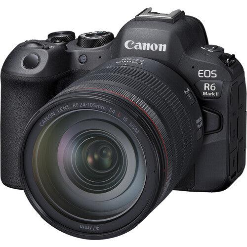 Canon EOS R6 Mark II Mirrorless Digital Camera with RF 24-105mm f/4 L IS USM Lens Kit - Professional Full Frame Photography for Travel, Vlogging & Portrait Shooting