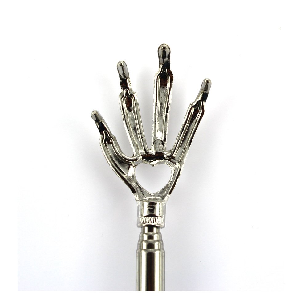 YPY 3-Pack Extendable Back Scratcher with Eagle Claw Design - Random Colors - Perfect for Back Itch Relief, Gifts & Travel Accessories