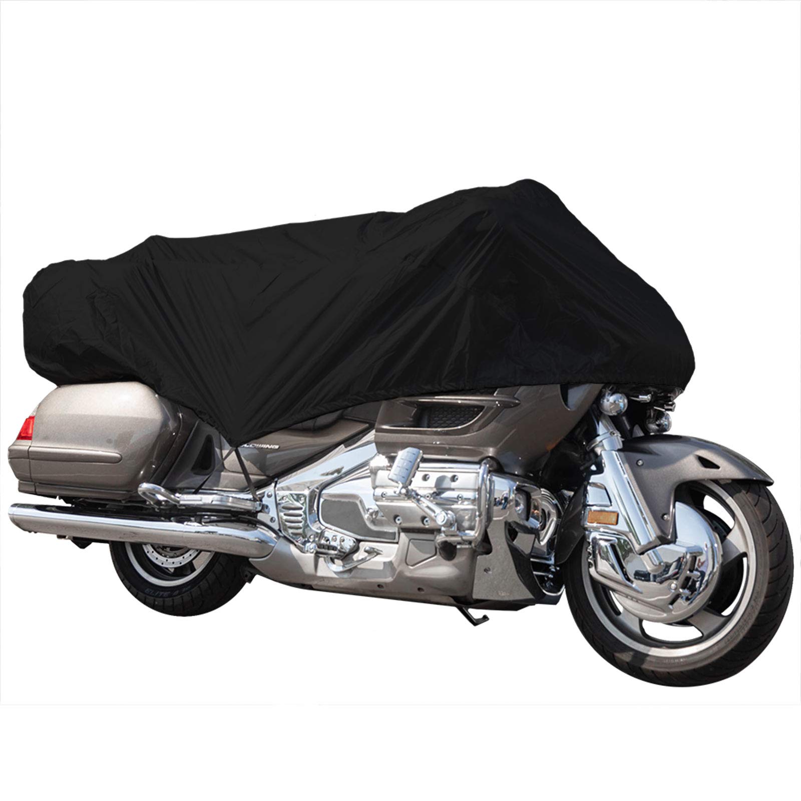 NEH Motorcycle Half Cover - Water-Resistant, Dust-Proof, Lightweight Protector for Indian Roadmaster | Outdoor Parking & Travel Storage Protection