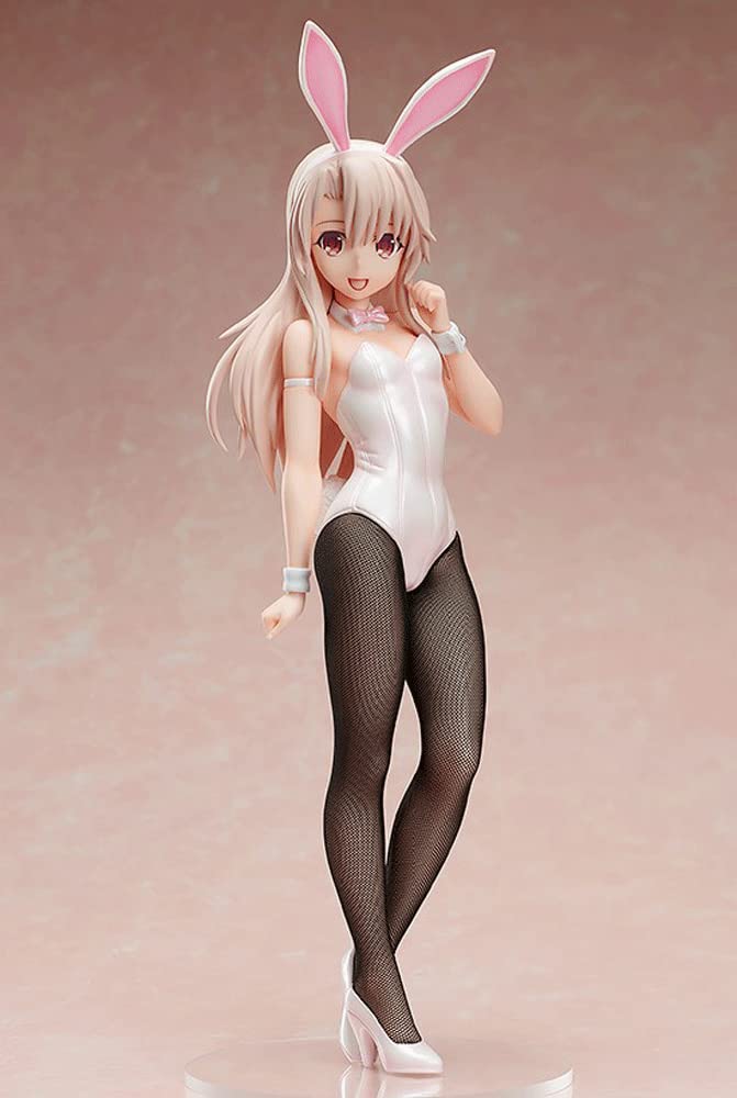 OneOneSay 1/4 Scale Fate Series Illyasviel & Chloe Bunny Ver. Anime Figure - 15.2inch PVC Statue for Anime Collectors, Perfect for Display in Gaming Rooms & Anime Collections
