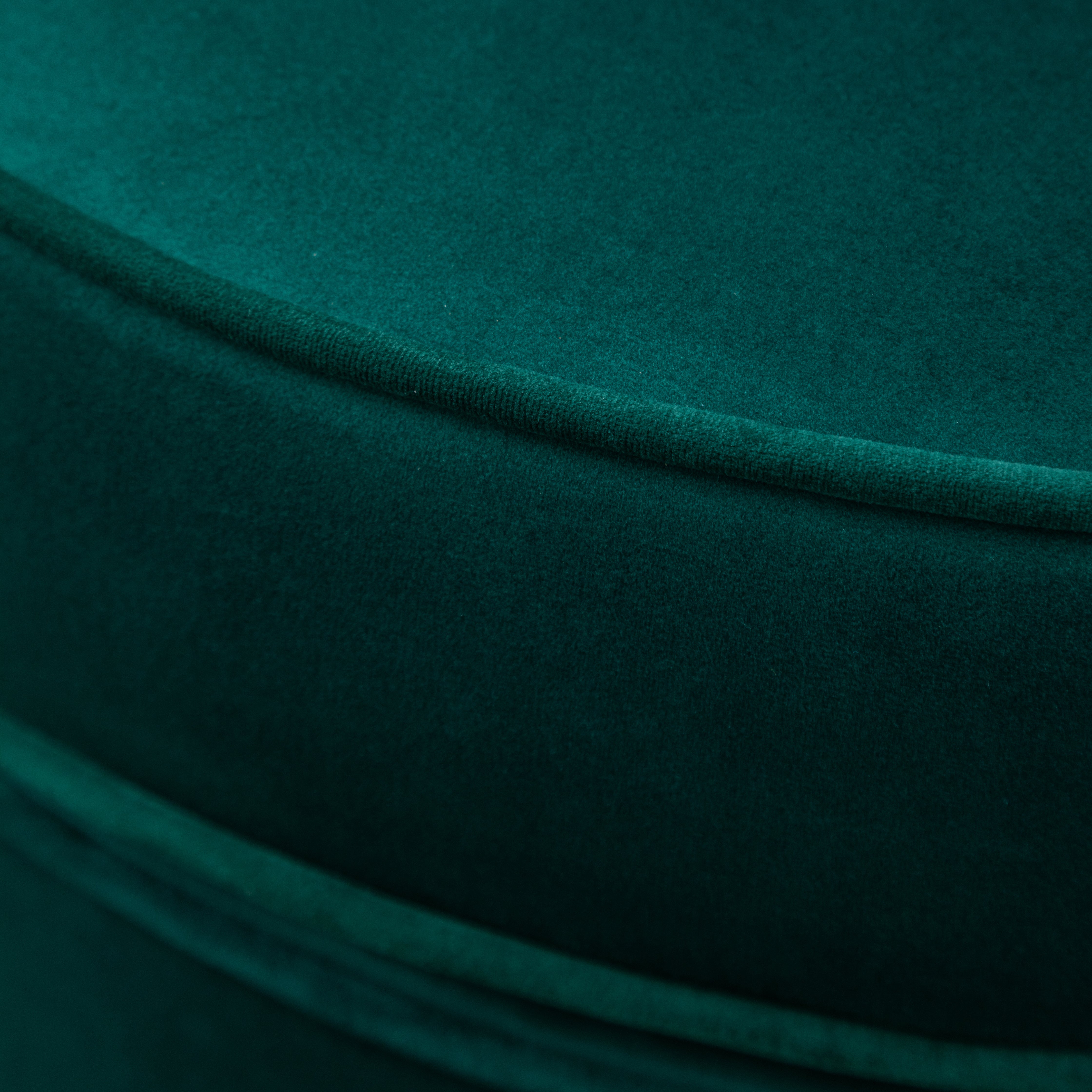 Roundhill Furniture Wania Contemporary Velvet Swivel Chair - Modern Accent Chair with 360° Rotation for Living Room, Bedroom & Office - Plush Velvet Upholstery & Sturdy Metal Base