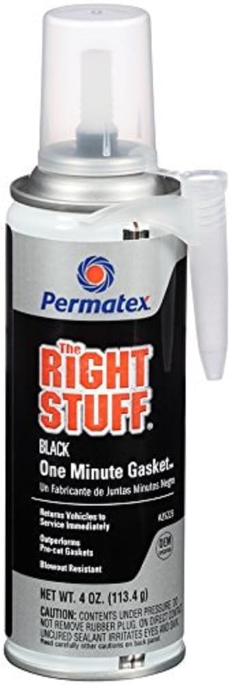 Permatex 25223-6PK The Right Stuff Gasket Maker, 4 oz (Pack of 6) - High-Temperature Automotive Sealant for Engine Gaskets, Oil Pans & Transmission Covers - DIY & Professional Use