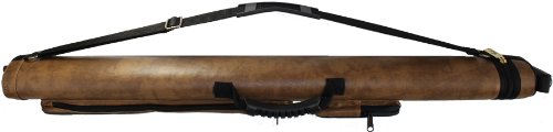 Outlaw Brand OLH22 2x2 Pool/Billiard Hard Cue Case - Wings | Durable Protective Storage for Pool Cues & Accessories | Perfect for Home, Club, and Tournament Use