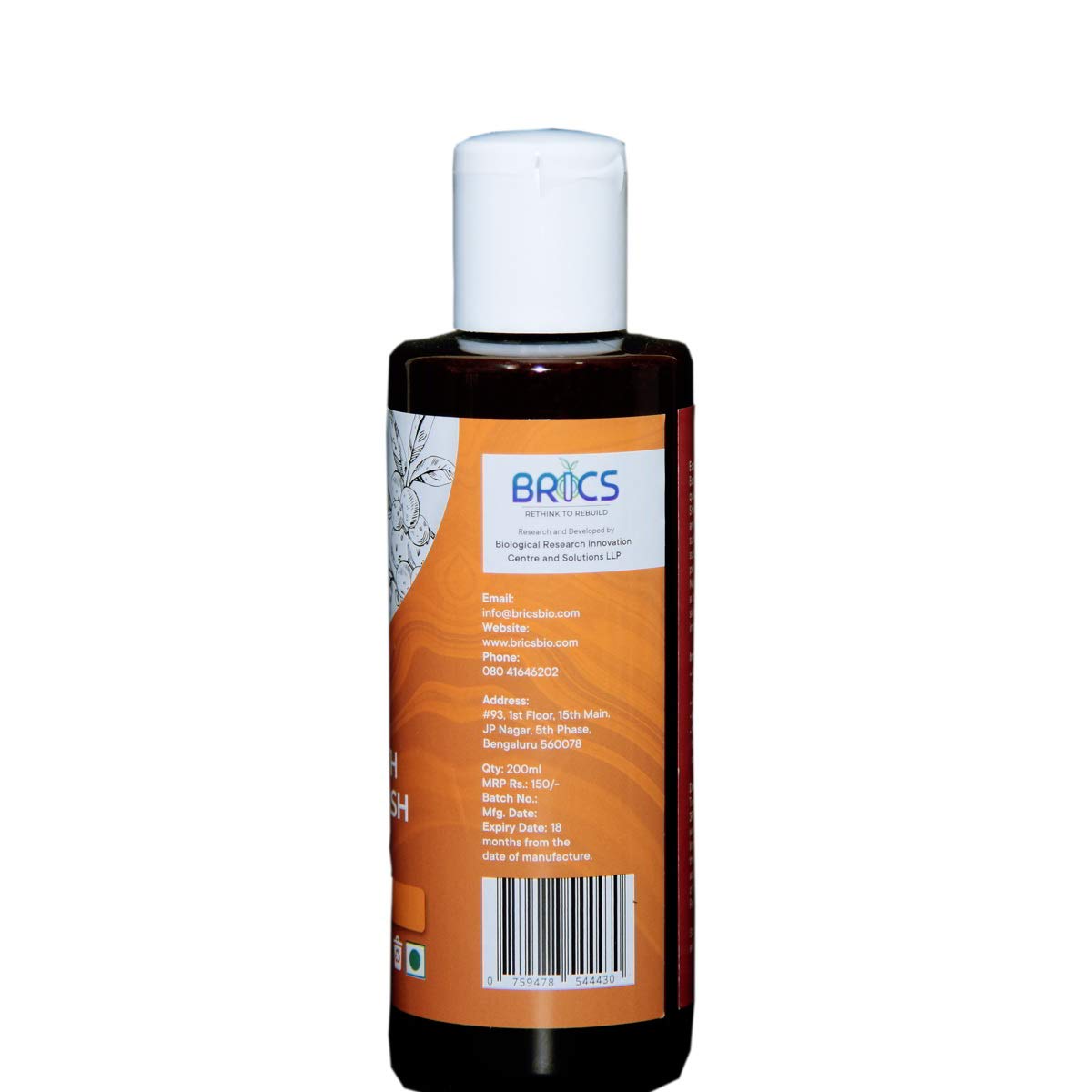 EcoSattva 3R-Natural Hair & Body Wash and Face Wash Combo (200ml Each) - Organic Plant-Based Formula for Sensitive Skin | Perfect for Travel, Gym & Daily Shower Routine