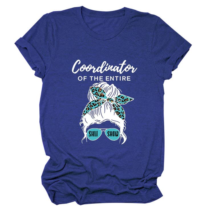 Funny Letter Printed Women's Summer T-Shirt - Loose Fit Short Sleeve Casual Top for Women | Perfect for Beach Outings, Vacation Wear & Everyday Comfort