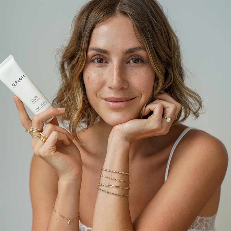 Alpha H Beauty Sleep Power Peel - 14% Glycolic Acid & 0.5% Retinol Overnight Facial Treatment for Glowing Skin | Anti-Aging Night Cream for Fine Lines & Wrinkles | Perfect for Nighttime Skincare Routine & Post-Party Skin Recovery