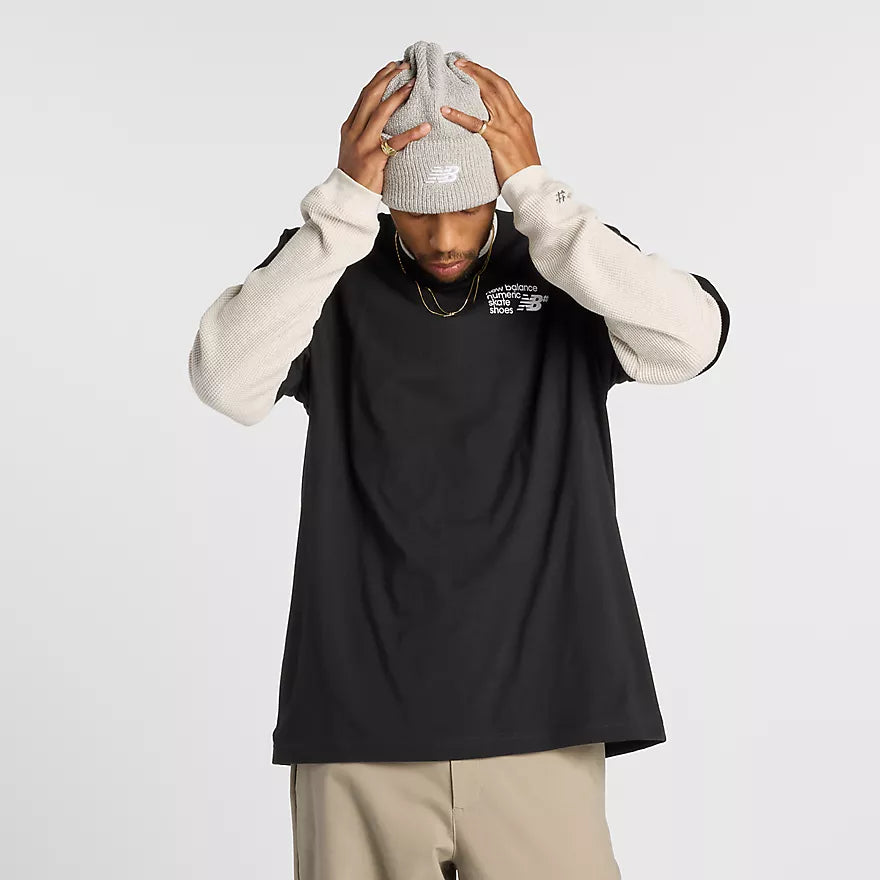 New Balance Numeric Small Logo Jersey T-Shirt for Men - Comfortable & Stylish Casual Wear for Skateboarding & Street Fashion