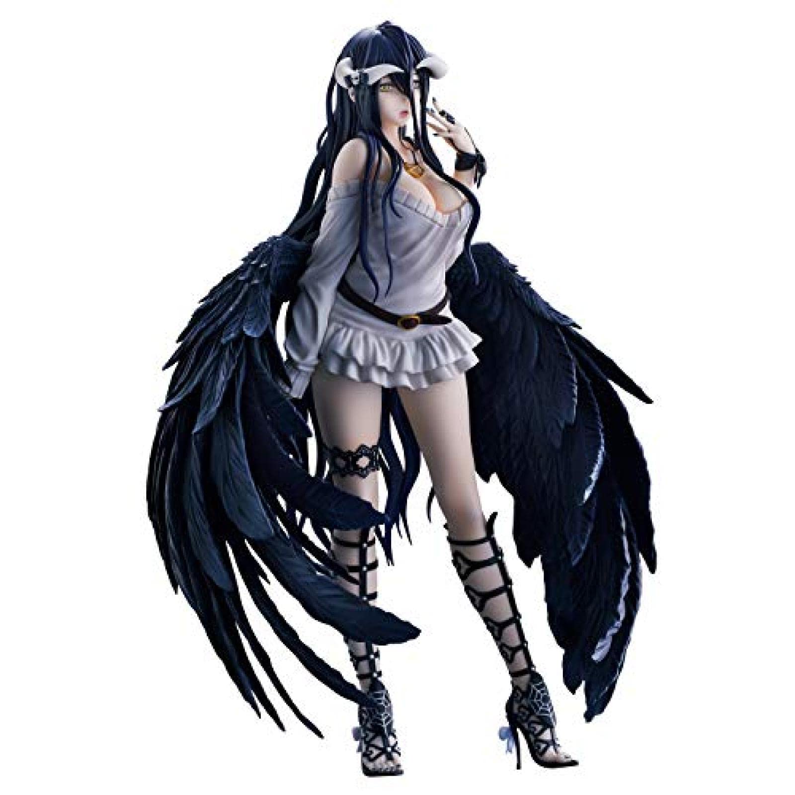 JCAMZ Union Creative Overlord: Albedo 1:6 Scale Figure by So-Bin - Anime Collectible for Display & Gift - Perfect for Home Decor, Office, or Gaming Room