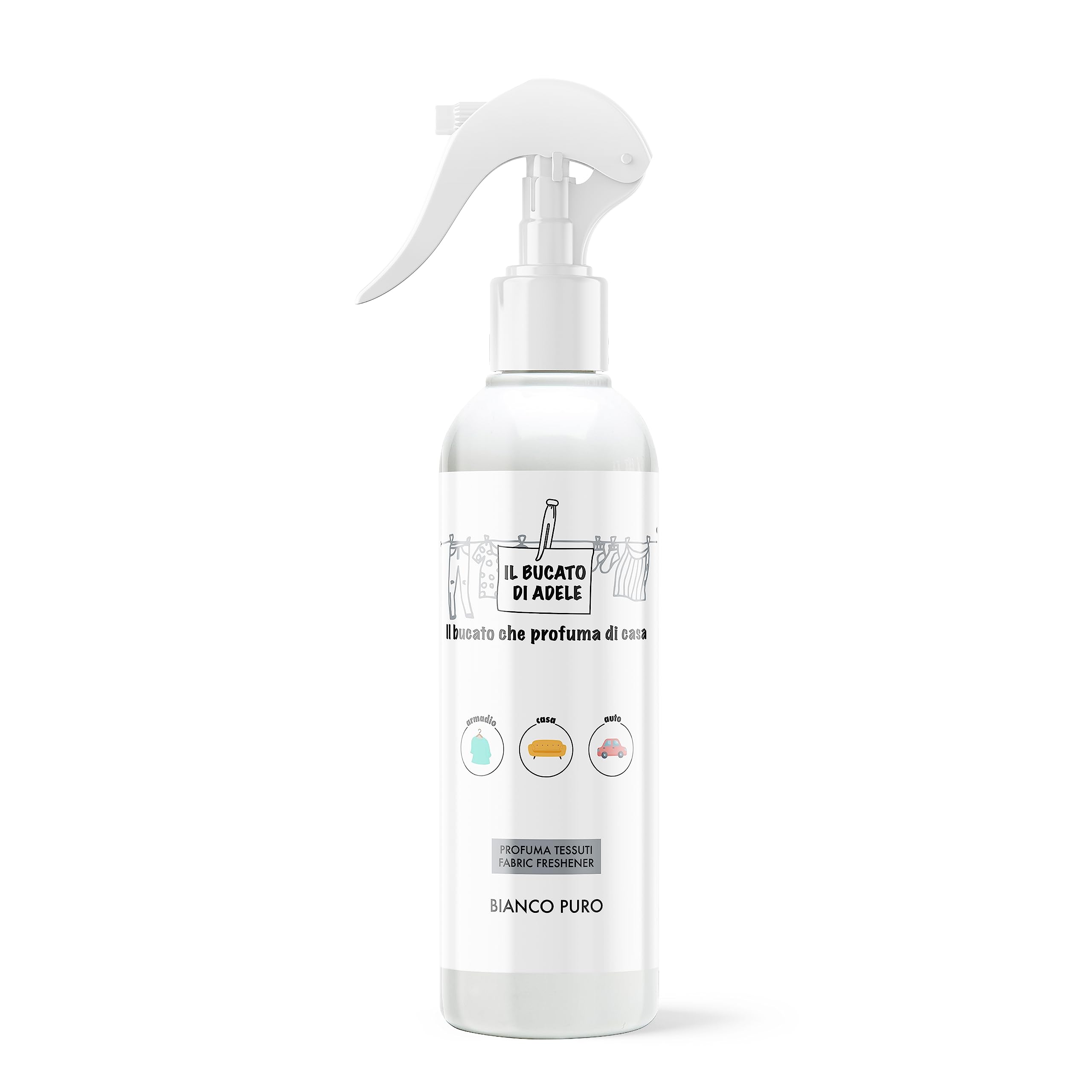 ADELE Fabric Deodorant Spray - Eliminate Odors & Freshen Clothes | Perfect for Gym Bags, Sports Wear & Home Textiles