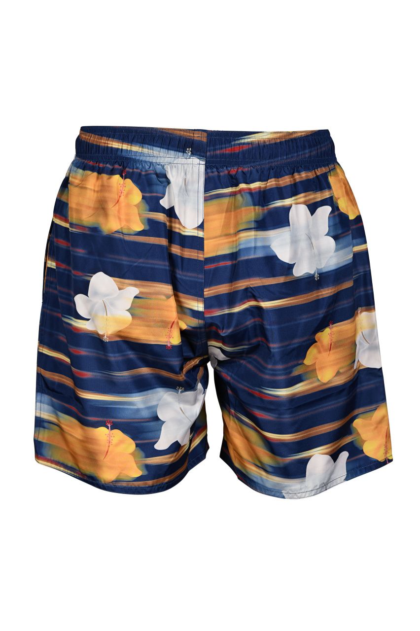 Men's Beach Boxer Allover Swim Shorts - Quick Dry, Comfortable & Stylish for Swimming, Surfing & Summer Vacations