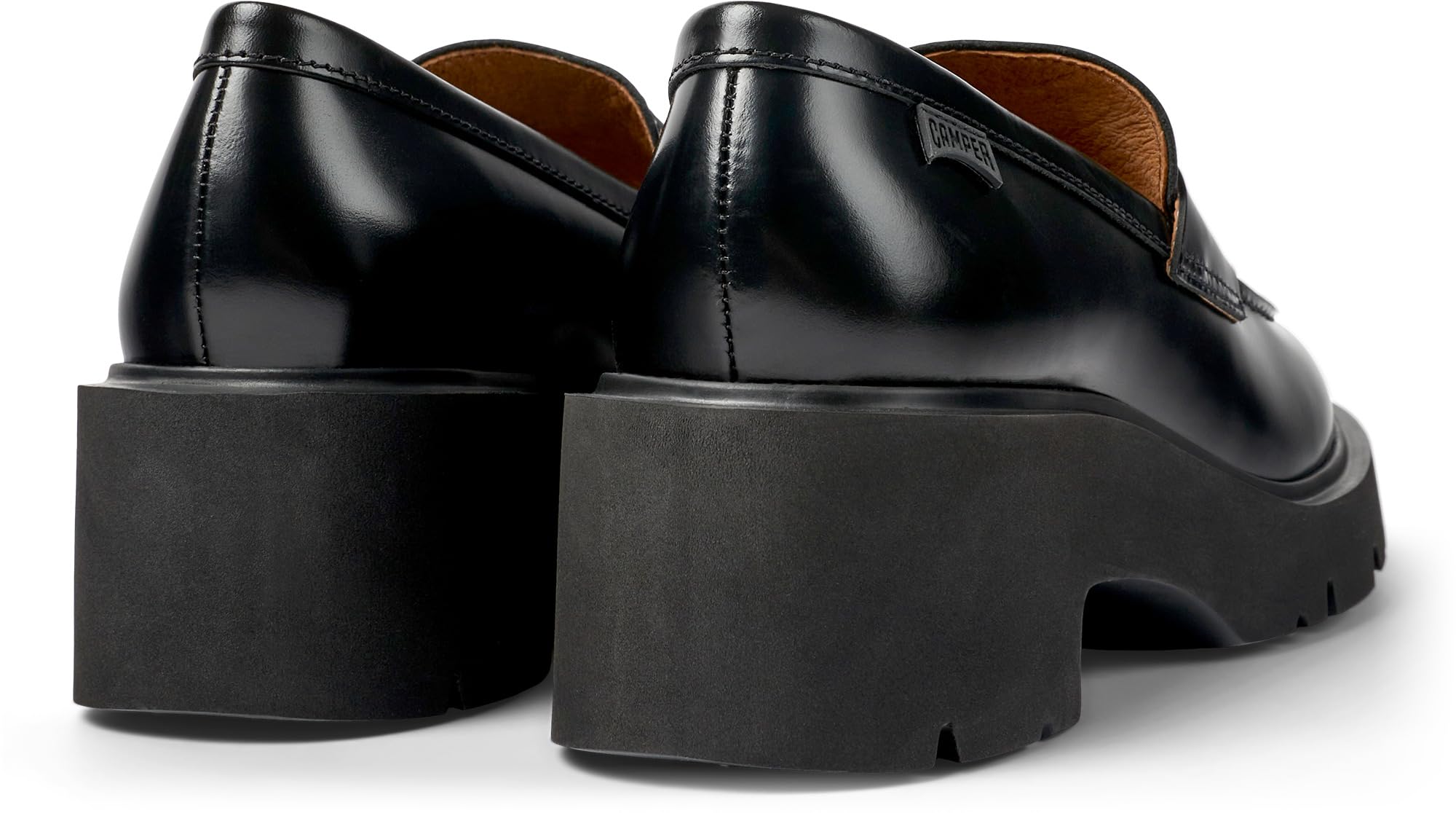 Women's Comfortable Camper Moccasin Shoes - Soft Leather Slip-On Loafers for Casual Wear, Walking & Travel