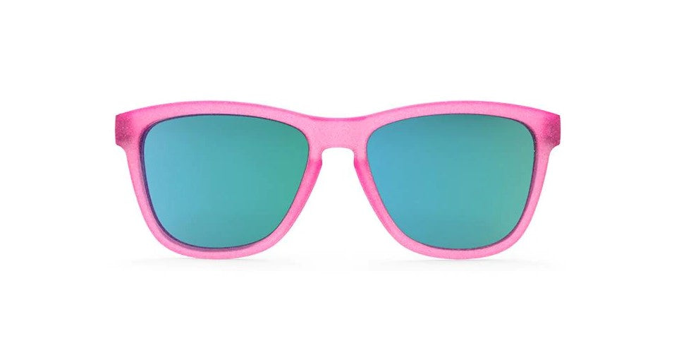 Goodr Flamingos on a Booze Cruise Sunglasses - Polarized UV Protection for Running, Cycling & Outdoor Activities