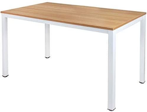 Ergonomic Home Office Desk - Adjustable Height Computer Desk with Storage for Small Spaces - Perfect for Remote Work, Study & Gaming