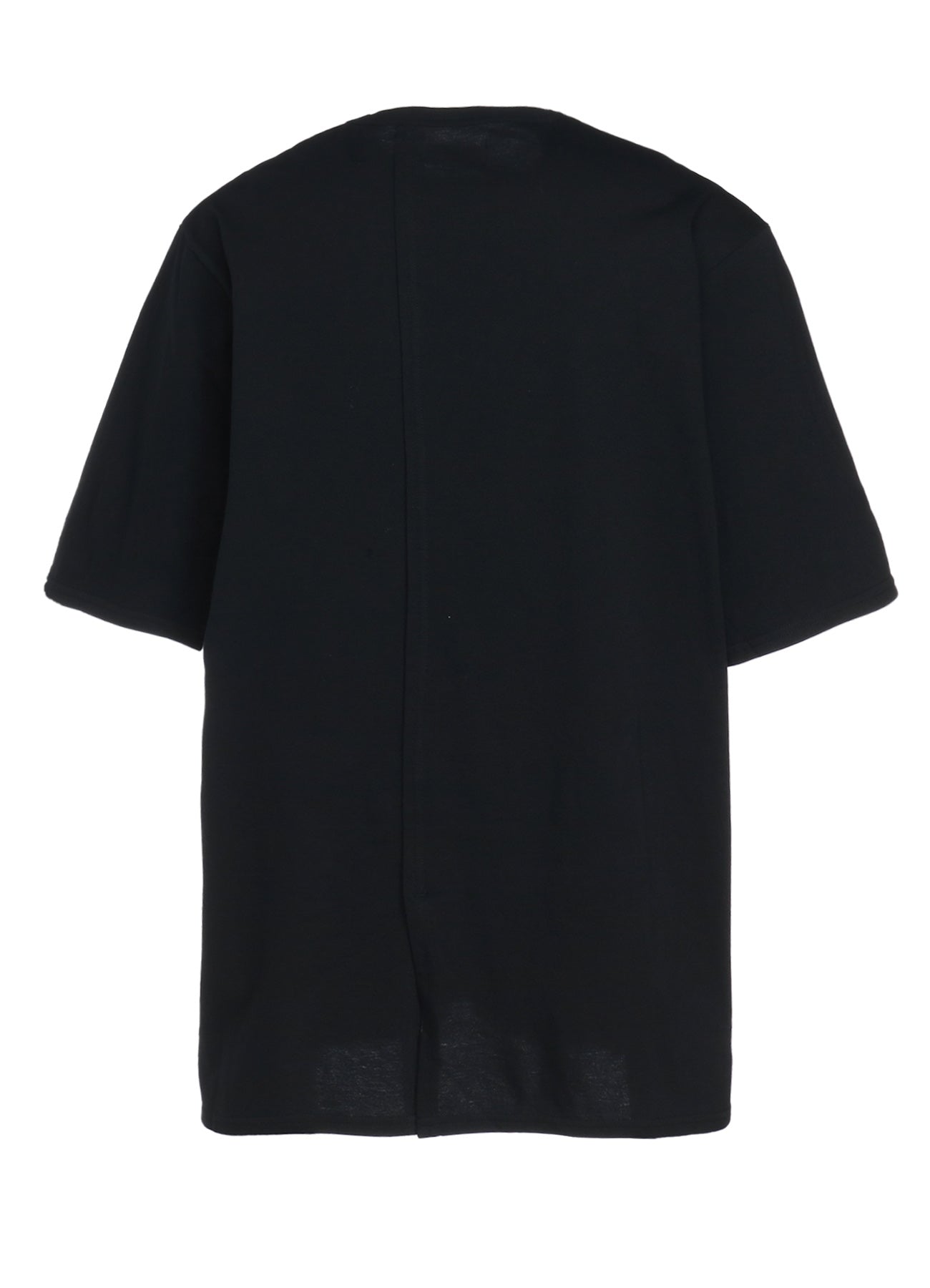Soft Cotton Jersey Vertically Grafted T-Shirt with Side Slit Hem - Casual Streetwear & Layering Essential for Men & Women