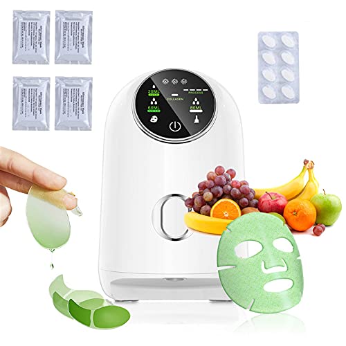 5-Minute DIY Face Mask Maker Machine for Natural Fruit & Vegetable Facial Masks - Home Skin Care & Beauty Tool with UK Plug | Perfect for Spa Days & At-Home Skincare Routines