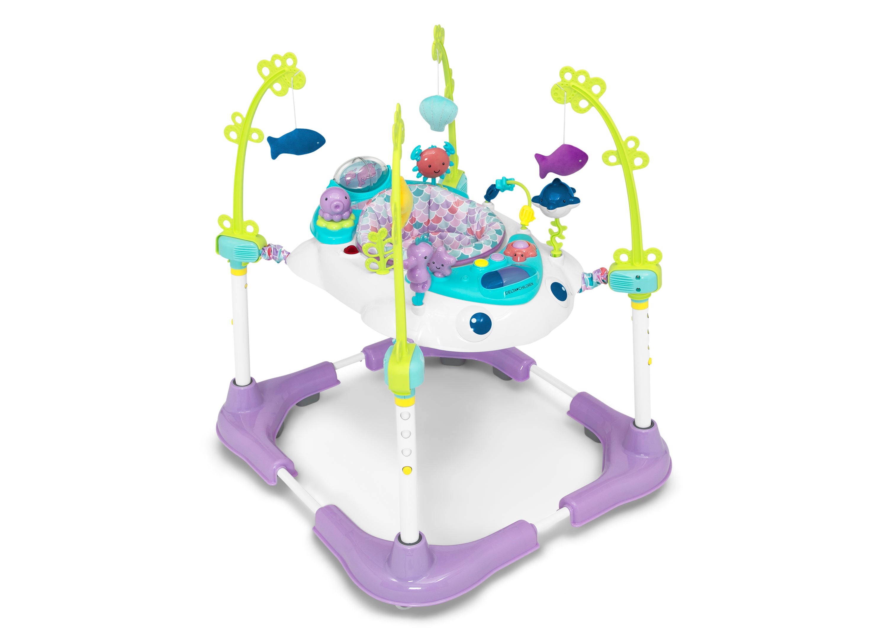 Deluxe Bounceroo Learn2Walk Baby Walker - Adjustable Infant Activity Center for Early Walking Development | Perfect for Playtime, Learning to Walk & Indoor Toddler Exercise