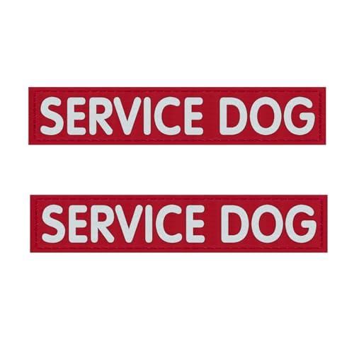 Service Dog (2 Pack Red)