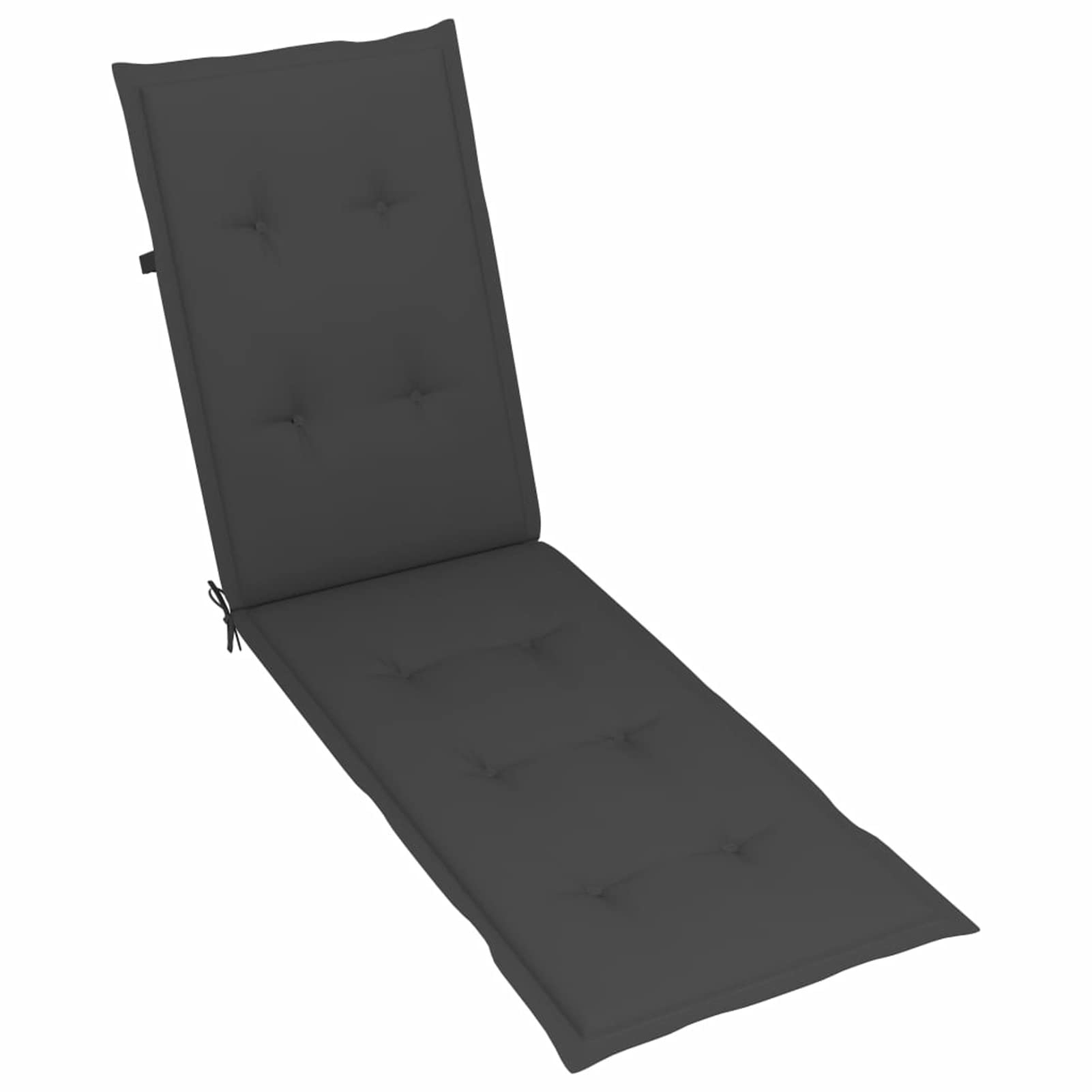 Stackable Outdoor Patio Chairs with Footrest & Cushion - Solid Acacia Wood - Durable Deck Chairs for Garden, Poolside & Backyard Relaxation