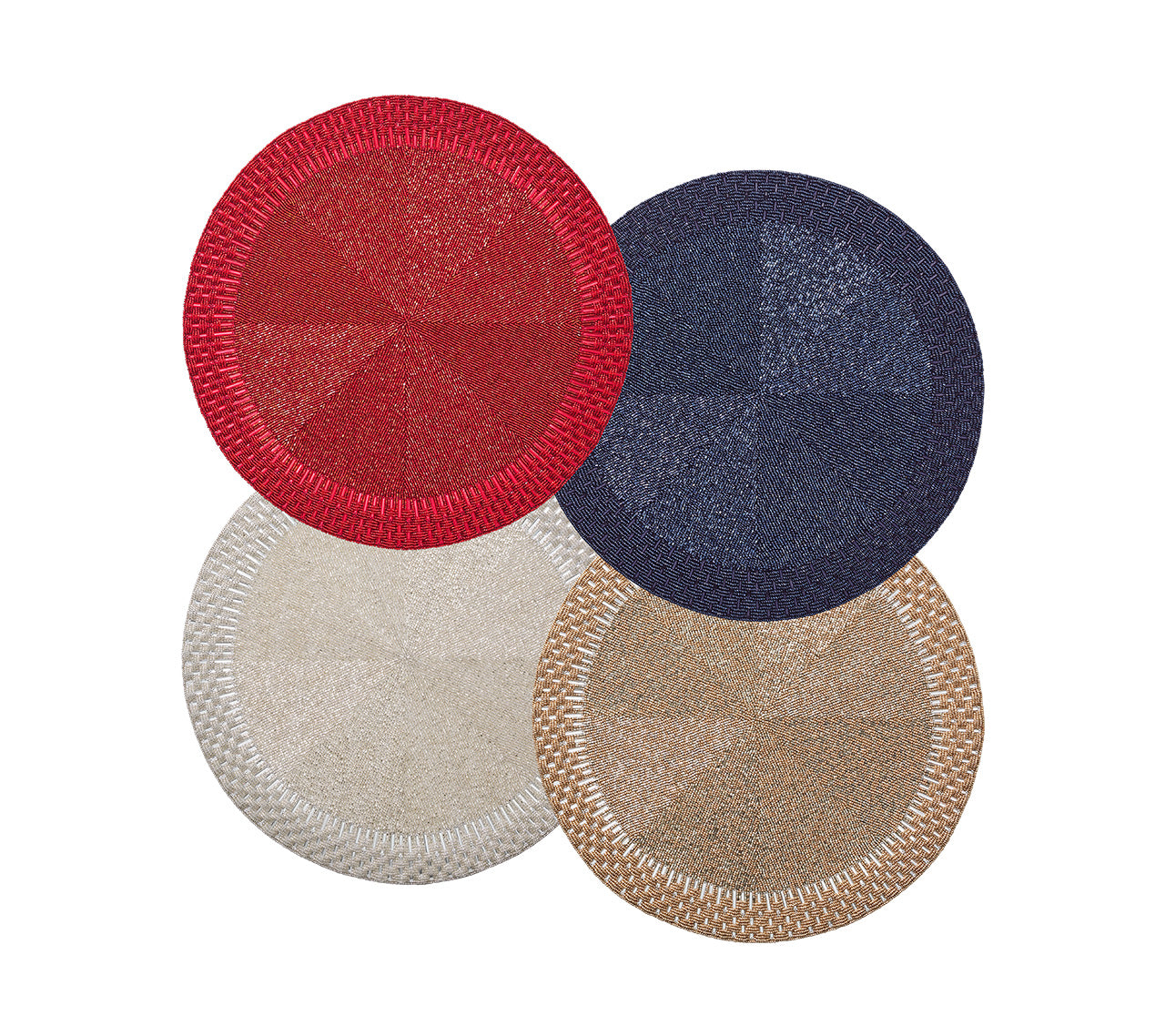 Premium Palisade Placemats Set of 2 - Waterproof & Heat-Resistant Table Mats for Dining, Kitchen, and Outdoor Use - Elegant Home Decor for Parties and Everyday Meals
