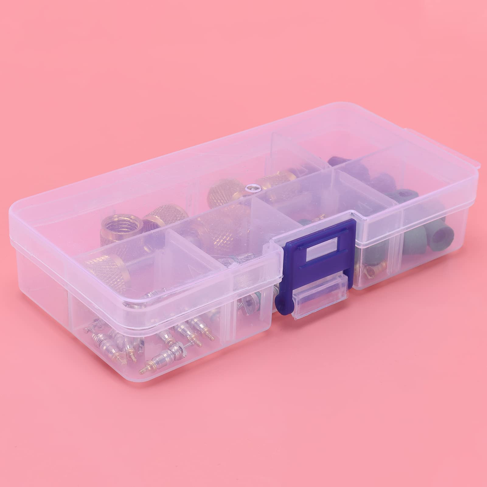 High-Quality A/C Valve Core & Service Kit - Durable Anti-Wear for Home & Car Air Conditioners | Perfect for AC Maintenance & Repair