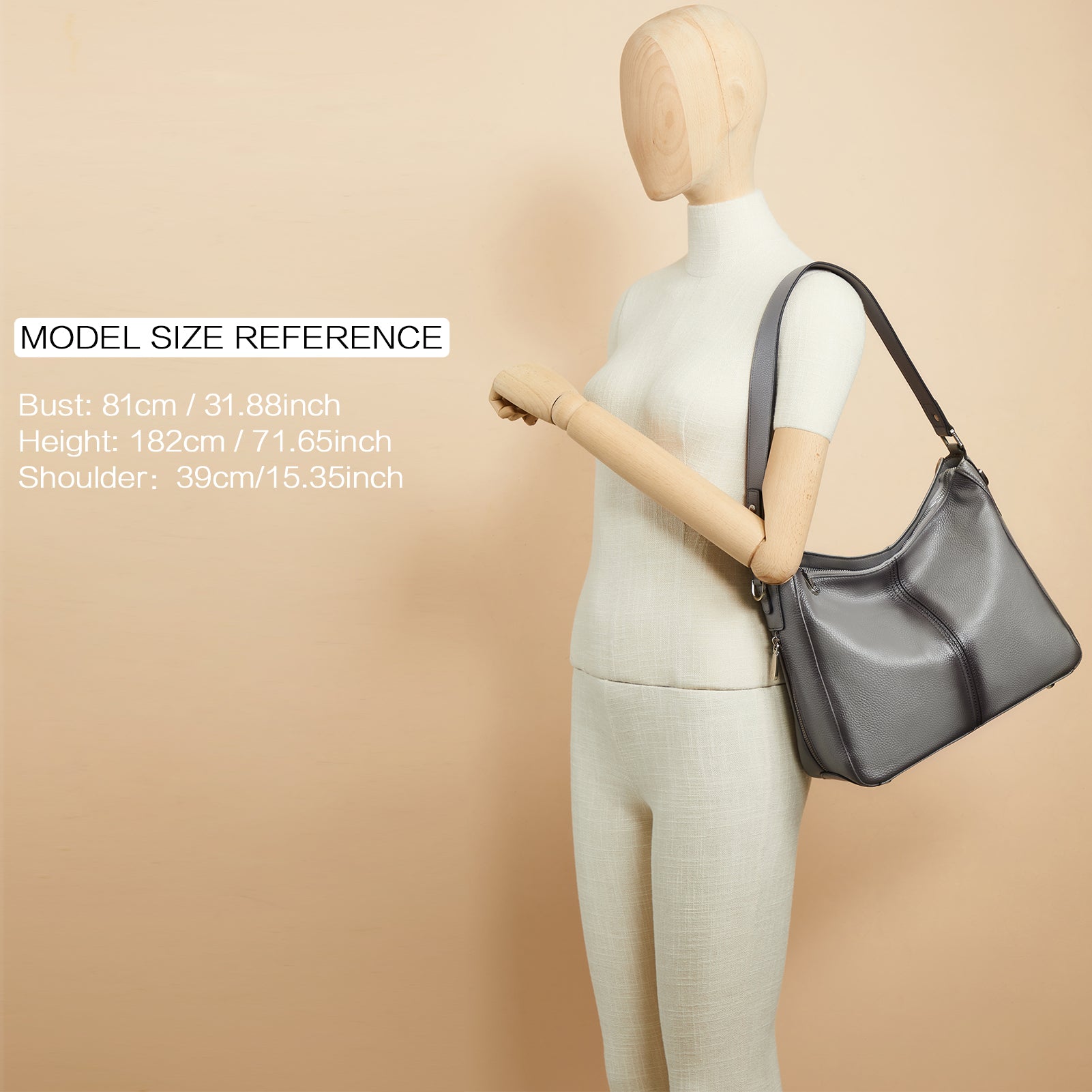 Stylish Kweli Hobo Shoulder Crossbody Bag for Women - Trendy & Spacious Handbag - Perfect for Work, Travel & Everyday Use