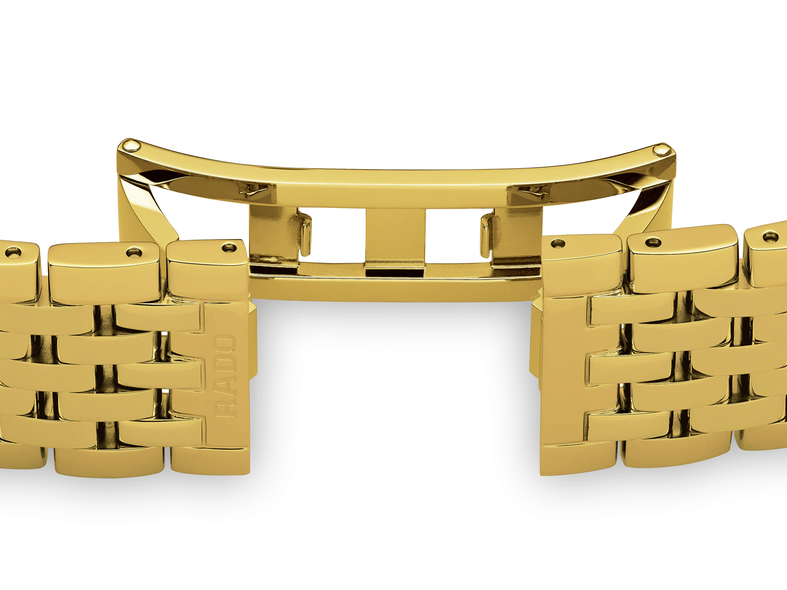 RADO Florence Classic 38mm Gold Men's Watch with Diamonds R48914703 - Luxury Dress Watch for Business & Formal Occasions