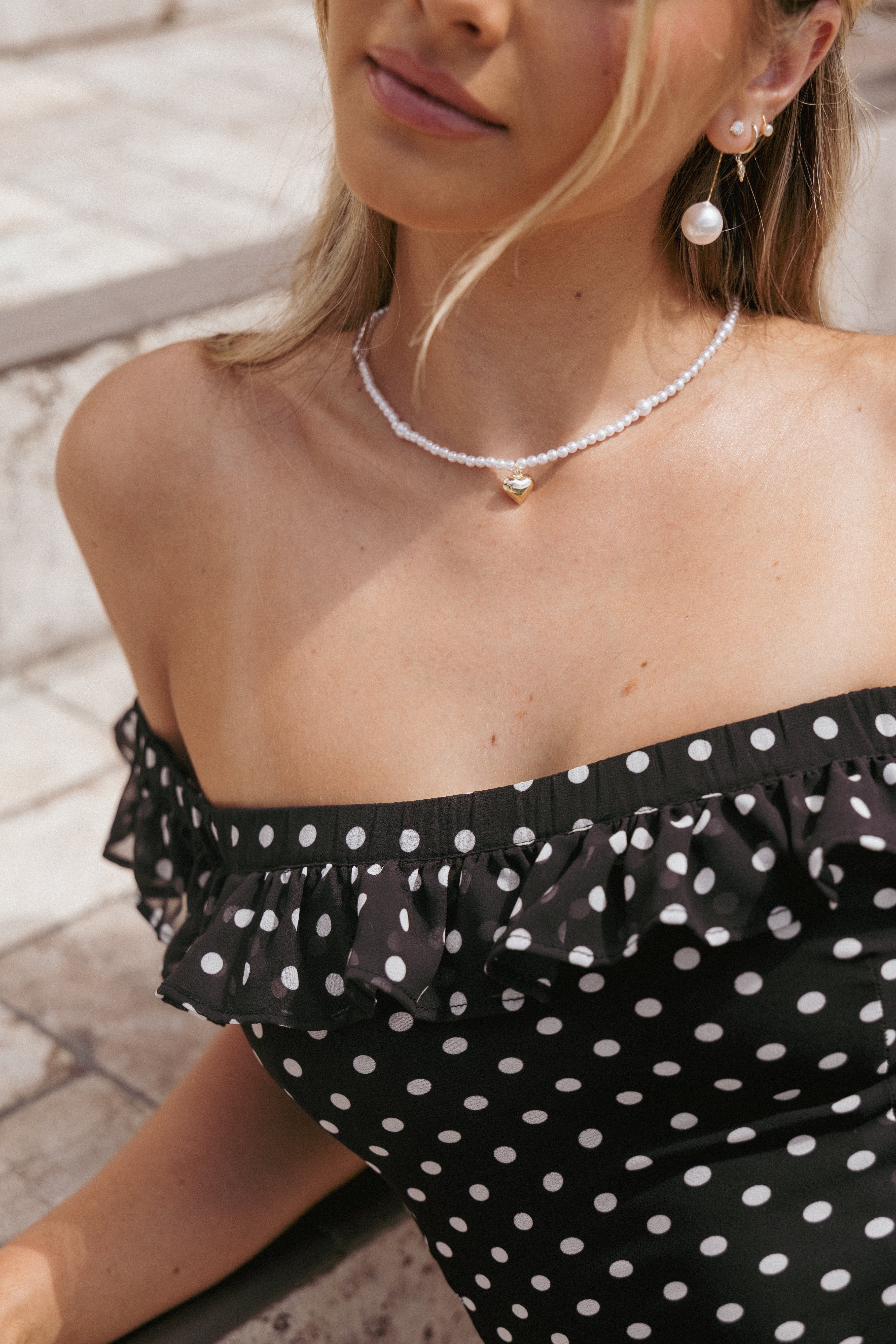Elegant Dahlia Pearl Necklace for Women - Perfect for Weddings, Parties & Special Occasions