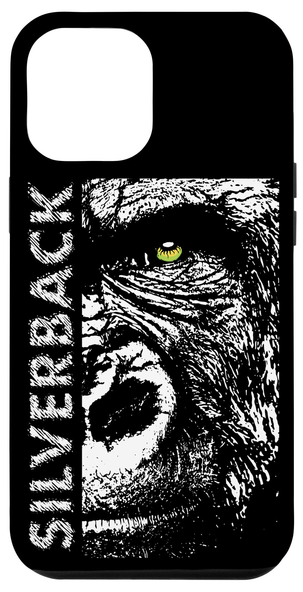 Premium iPhone 12 Pro Max Case - Shockproof Slim Protective Cover with Silverback Gorilla Design | Perfect for Outdoor Adventures, Travel & Daily Protection