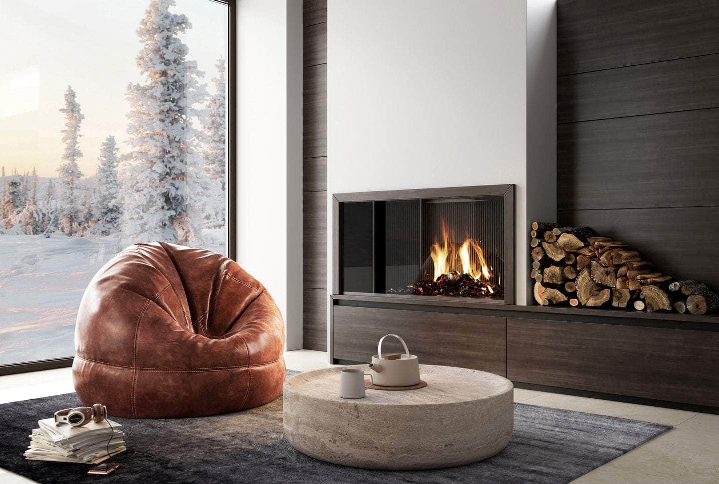 Big Pear Leather Bean Bag Chair - 5 Stylish Colors for Ultimate Comfort | Perfect for Living Room, Bedroom & Game Room Relaxation