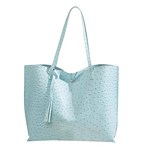 Stylish Large Capacity Weekend Tote Bag for Women - Durable Shoulder Handbag with Top Handle - Perfect for Work, Travel, Beach & Shopping