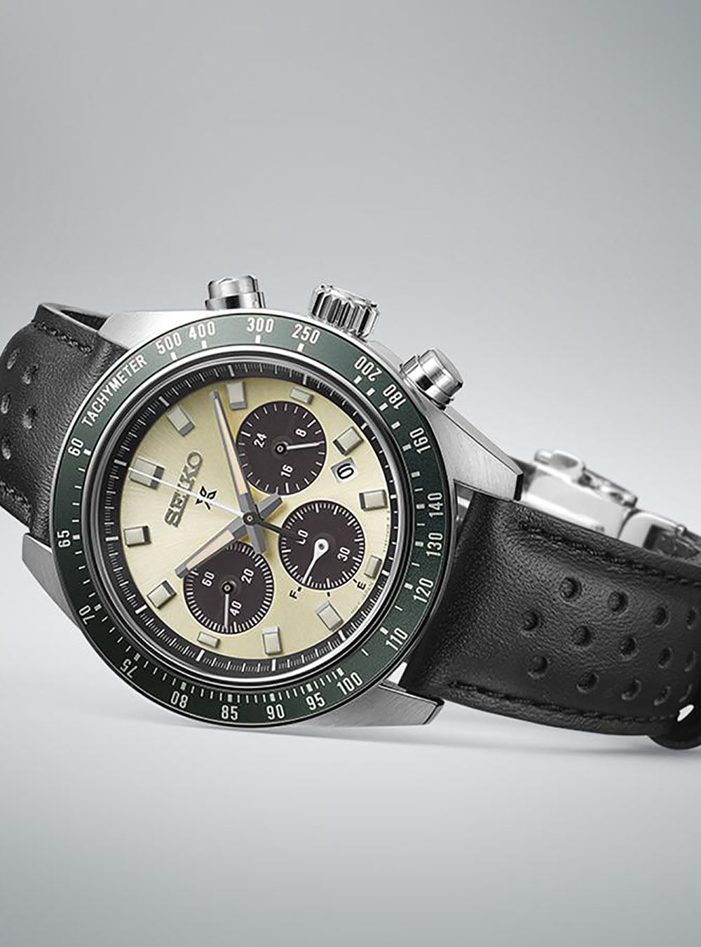 Seiko Prospex 'Racing Sports' Solar Speedtimer Chronograph Watch SBDL115 / SSC943 - Japanese Made JDM - Perfect for Racing Enthusiasts & Sports Lovers