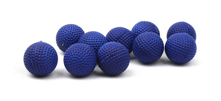 100pcs Eva Foam Round Ball Bullet Accessories for Nerf Blaster Guns - Zeus Apollo Series - Perfect for Nerf Battles, Target Practice & Outdoor Games