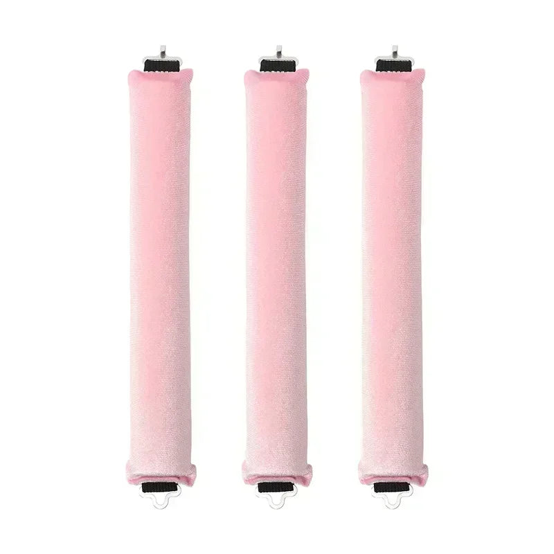 Heatless Hair Curlers for Bangs - No Heat Hair Rollers for Soft Waves & Curls - Perfect for Overnight Styling & Damage-Free Hair Care