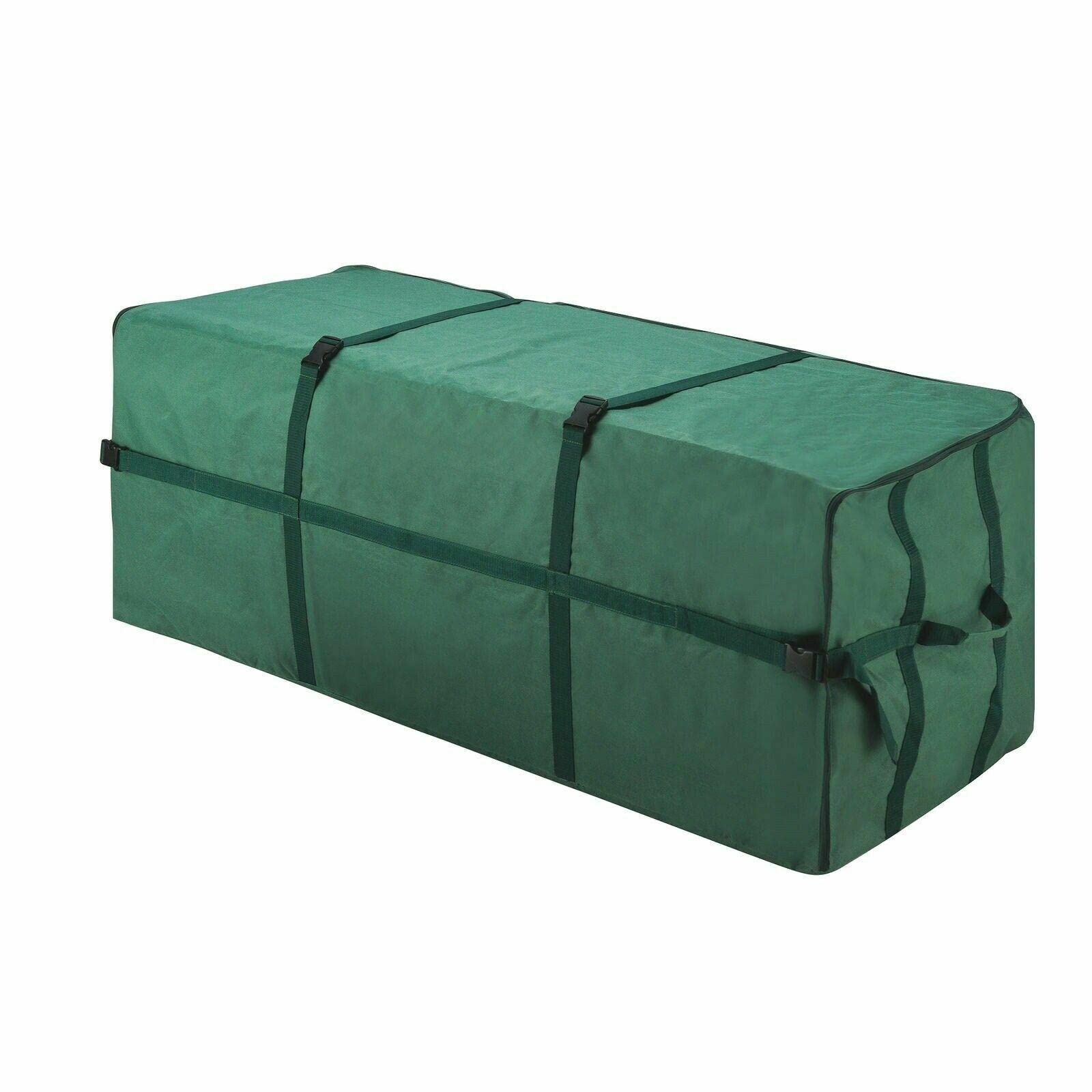 Large Canvas Christmas Tree Storage Bag for 9ft Artificial Trees - Durable Holiday Decor Organizer for Indoor/Outdoor Use