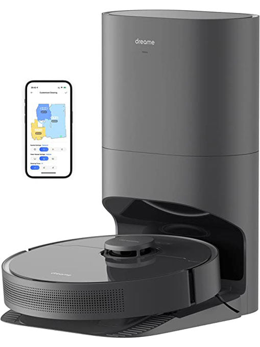 Dreame D10s Plus Robot Vacuum and Mop Combo with Auto-Empty Dock, 3000Pa Suction, Smart Mapping, Wi-Fi Connected - Perfect for Hardwood Floors & Pet Hair Cleaning in Large Homes