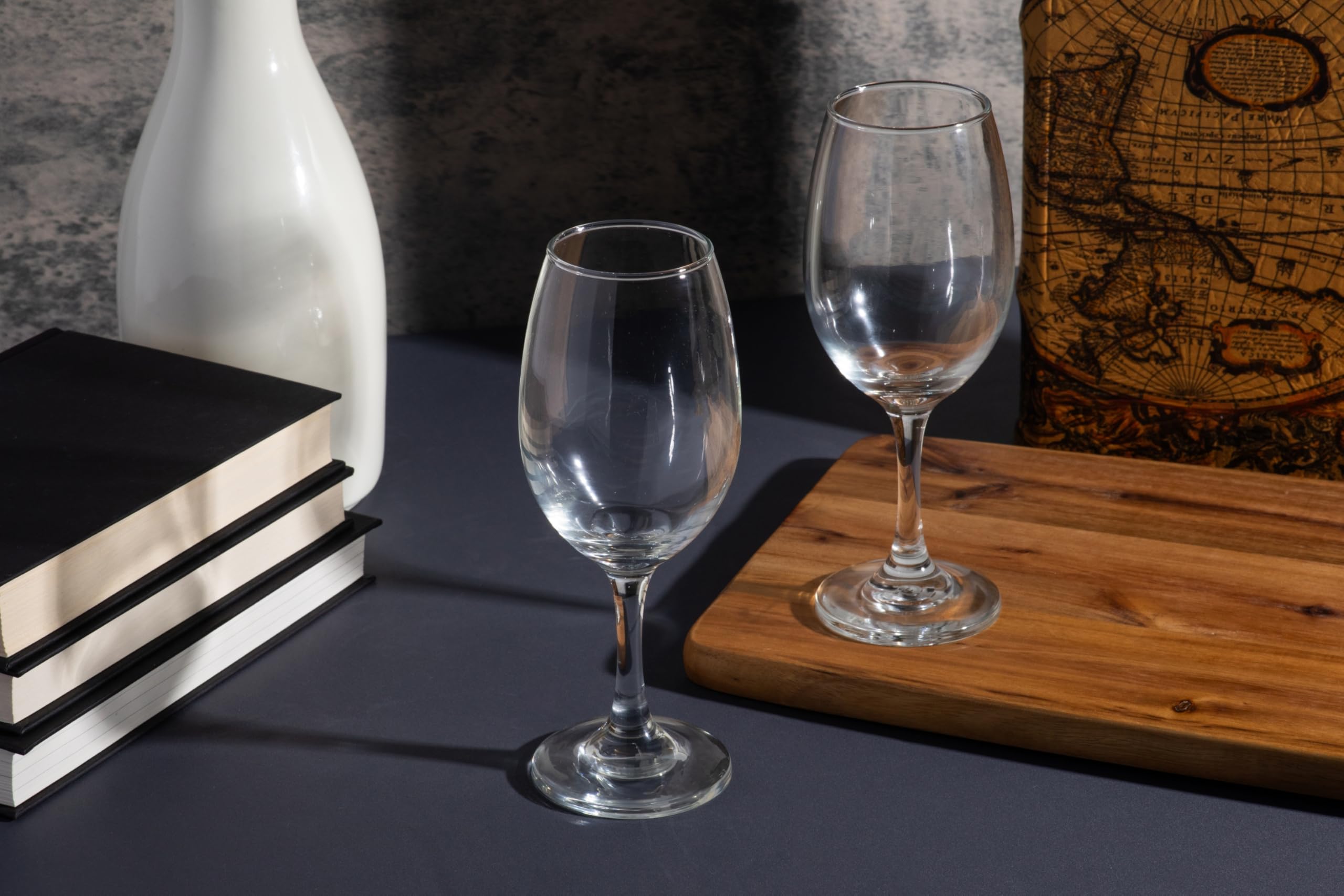 Premium 12-Piece Wine Glass Set - 12.5 oz Crystal Clear Stemmed Goblets for Red Wine, Cocktails & Champagne - Elegant Drinkware for Parties, Weddings & Home Entertaining