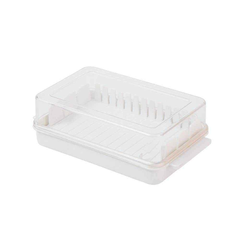 Japanese-Style Butter Cutter and Storage Box - Cheese Slicer with Lid, Airtight Butter Container for Freshness - Perfect for Kitchen, Baking, and Breakfast Table Use