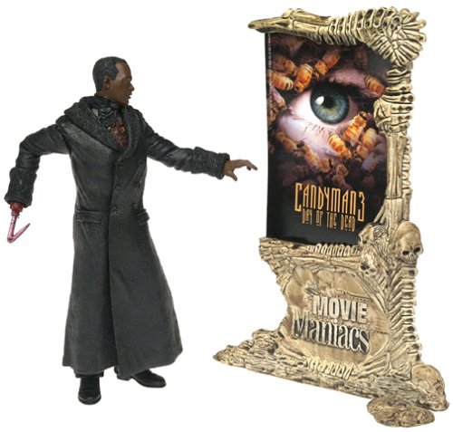 McFarlane Toys Movie Maniacs Series 4 Candyman 3 Day of the Dead Action Figure - Horror Movie Collectible for Halloween Decor & Scary Display